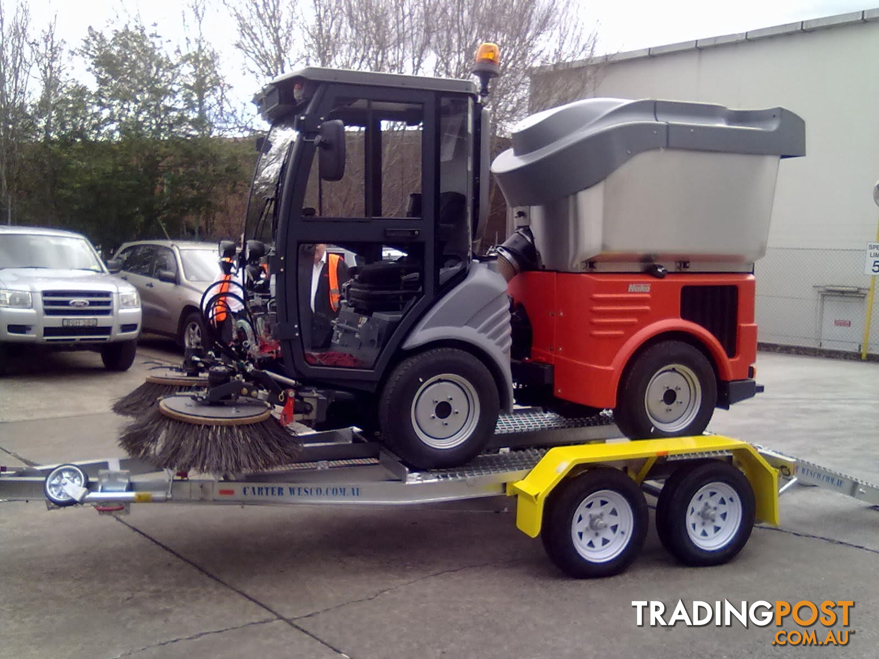 SWEEPER TILT TRAILERS