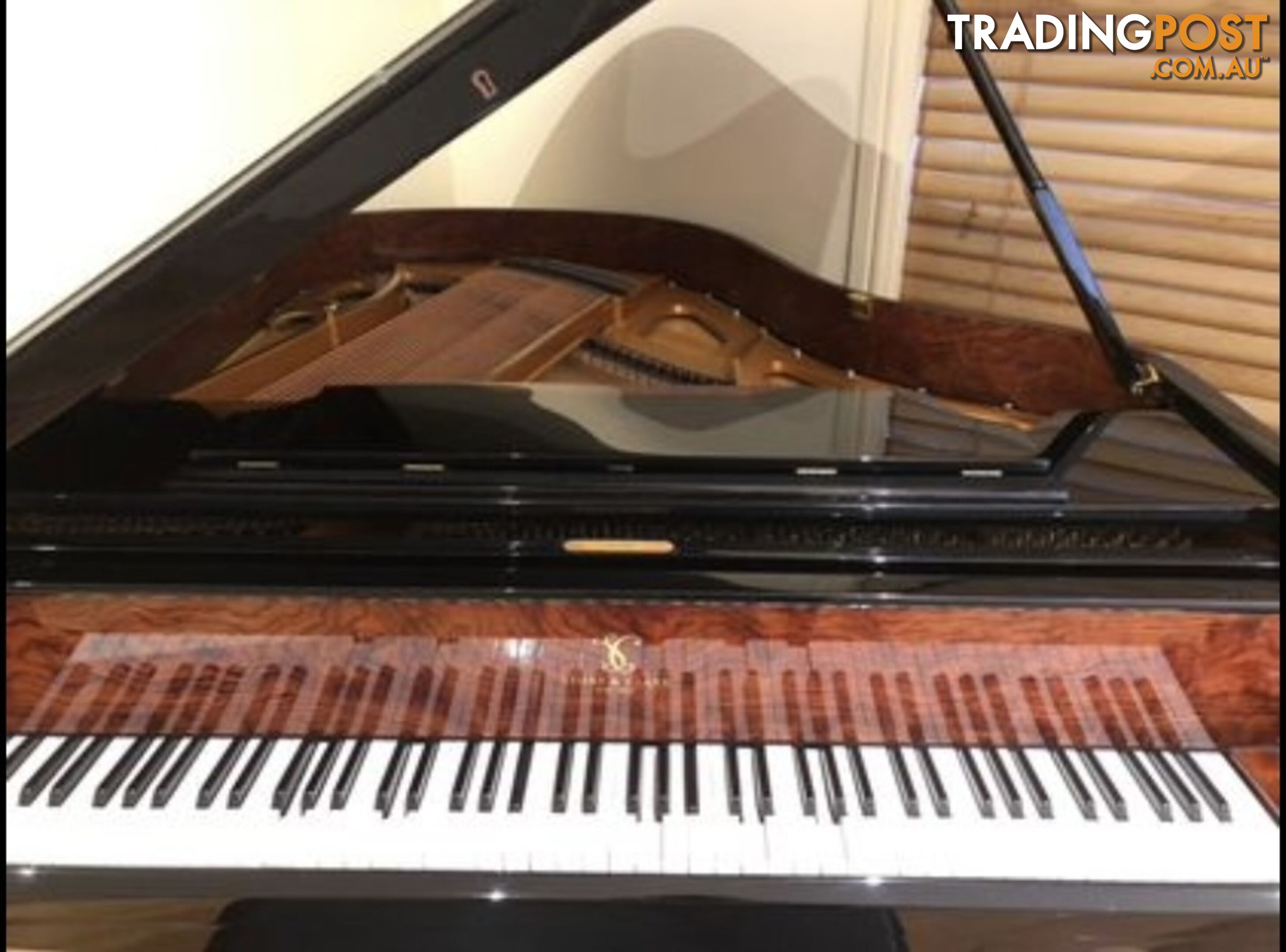 Story & Clark Baby Grand Piano (Ebony)