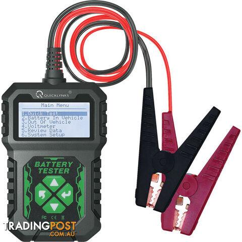 Q2118 12V 100-2000CCA DIGITAL BATTERY ANALYSER Q2120 REPLACEMENT