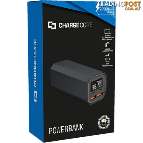 PD100W491 20000 MAH 100W PD POWER BANK CHARGECORE - photo 2 of 3