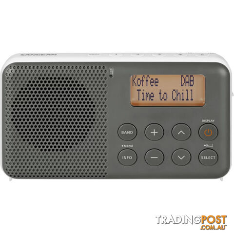 DPR64 DAB+ / FM-RDS / TRAVEL RADIO RECHARGEABLE COMPACT PORTABLE