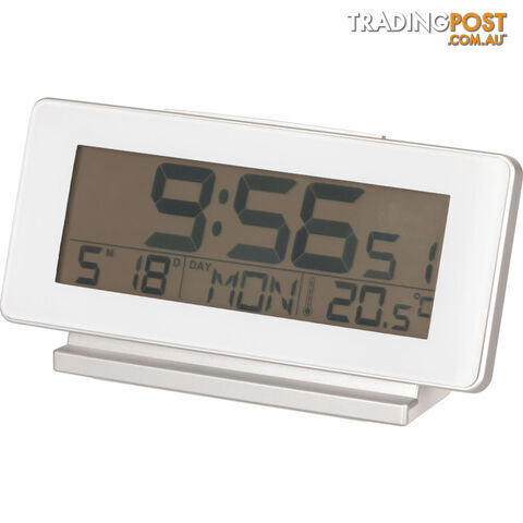 XC0232 LCD DESK ALARM CLOCK TEMP AND DATE
