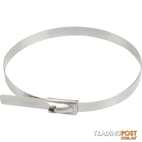 SS316/200HD HEAVY DUTY CABLE TIE 200MM SS316 STAINLESS STEEL 50PK
