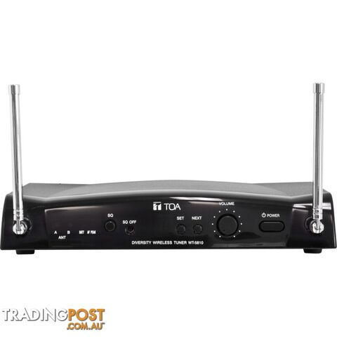WT5810 WIRELESS MICROPHONE RECEIVER 16CH TOA