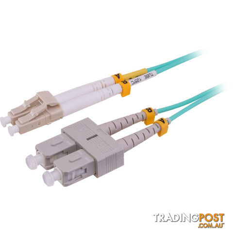 FP7750 2M FIBRE PATCH LEAD LC-SC OD 2.0MM DUPLEX 50/125 ( OM3 ) - photo 1 of 1