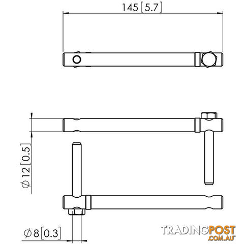 PUA9503 POLE COUPLER MAX 2 X 3M POLES CONNECT IT SERIES - photo 4 of 4
