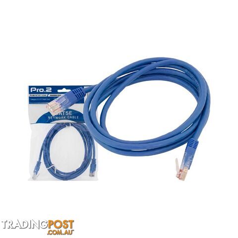 LC7125B 15M BLUE CAT5E PATCH LEAD PRO2