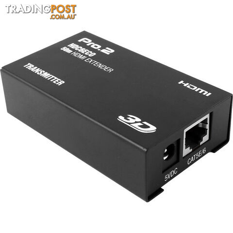 HDC6ECO HDMI OVER SINGLE CAT6 EXTENDER FTP CAT5E CAT6 UPTO 50M - photo 5 of 6