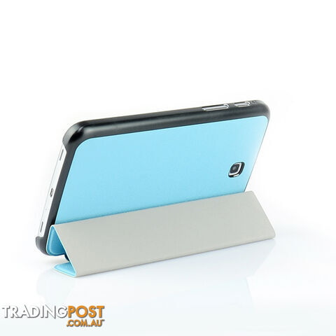 T3-7CASBL GALAXY TAB3 7" SLIM CASE BLUE TRI-FOLD MBEAT - photo 5 of 6