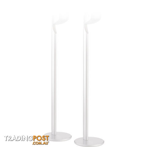 M1-STANDW FLOOR STANDS SUIT M1 SPEAKERS WHITE B&W