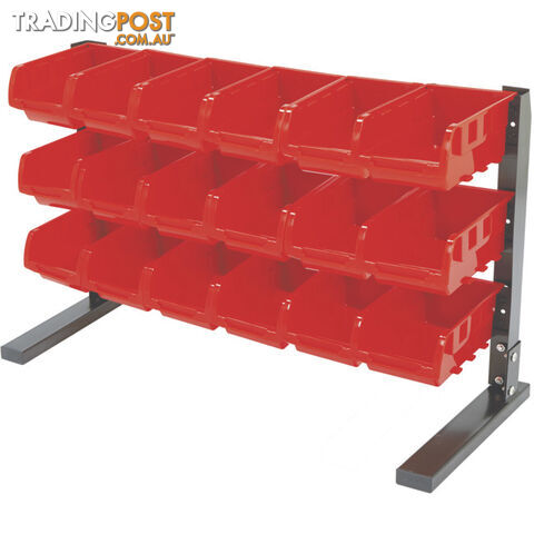 ST1008 18 BIN STORAGE RACK