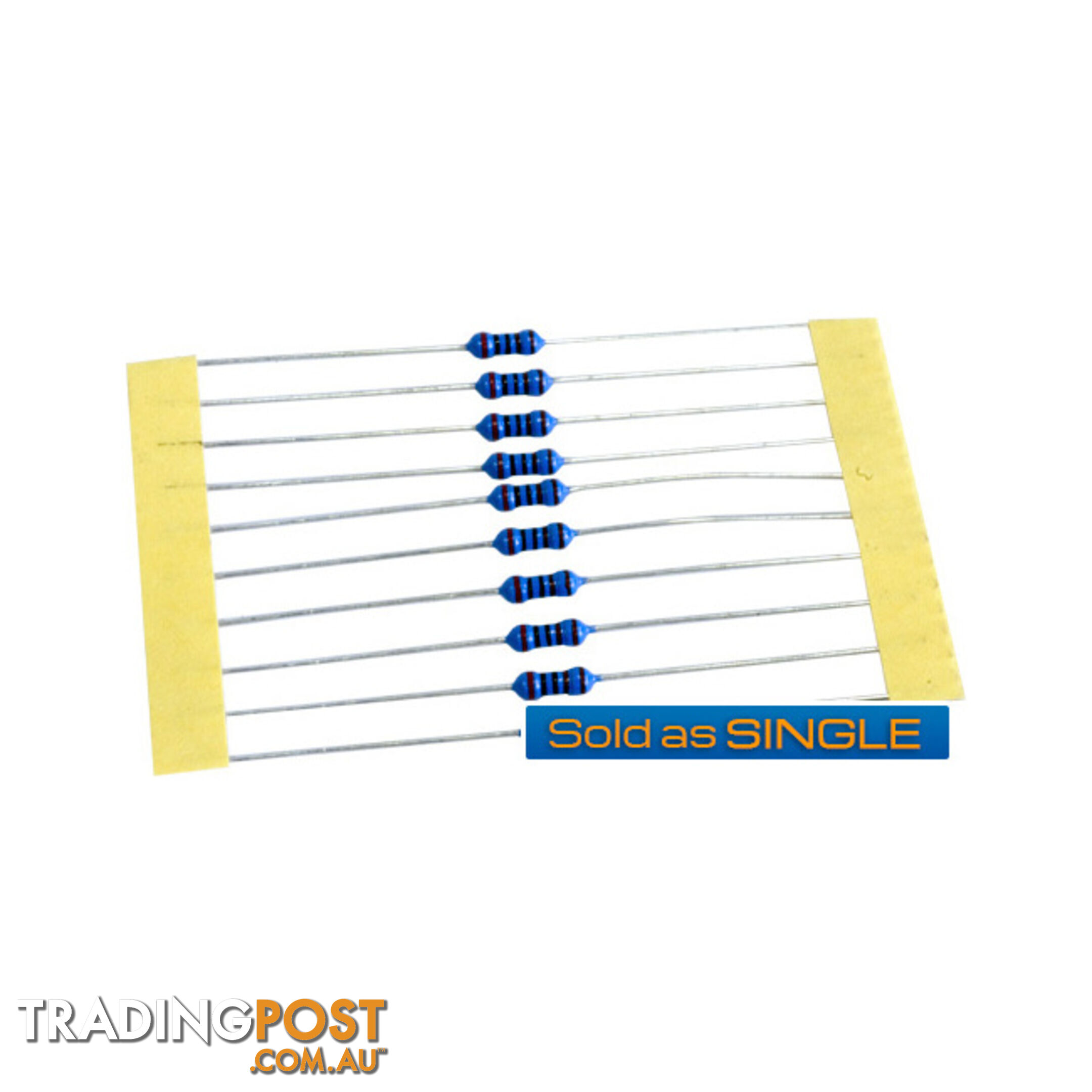 RMF2K7 2K7 1/4W 1% MF25 METAL FILM RESISTOR