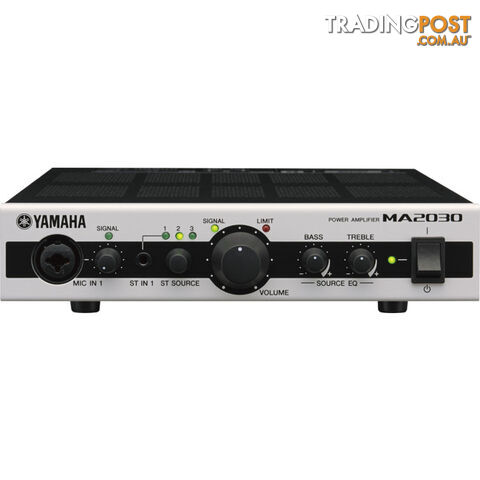 MA2030A 60W CLASS-D MIXER AMPLIFIER 1X 60W/2X 30W 2 MIC, 3 STEREO - photo 1 of 2