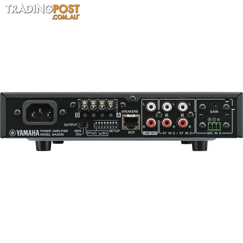 MA2030A 60W CLASS-D MIXER AMPLIFIER 1X 60W/2X 30W 2 MIC, 3 STEREO - photo 2 of 2