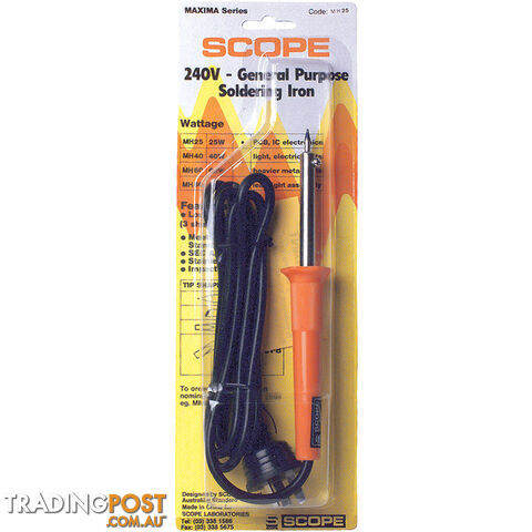 MH25 25W SOLDERING IRON SCOPE