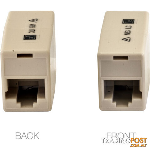ILC88B/IVY 8P8C RJ45 SOCKET TO SOCKET JOINER TEL5011