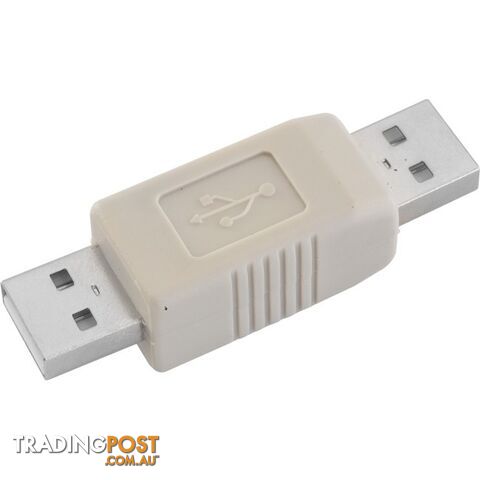 PA2316 USB-A PLUG TO USB-A PLUG JOINER / GENDER CHANGER