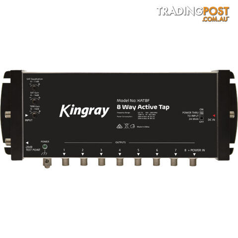 KAT8F 8 PORT ACTIVE TAP 47-2400 MHZ F31011