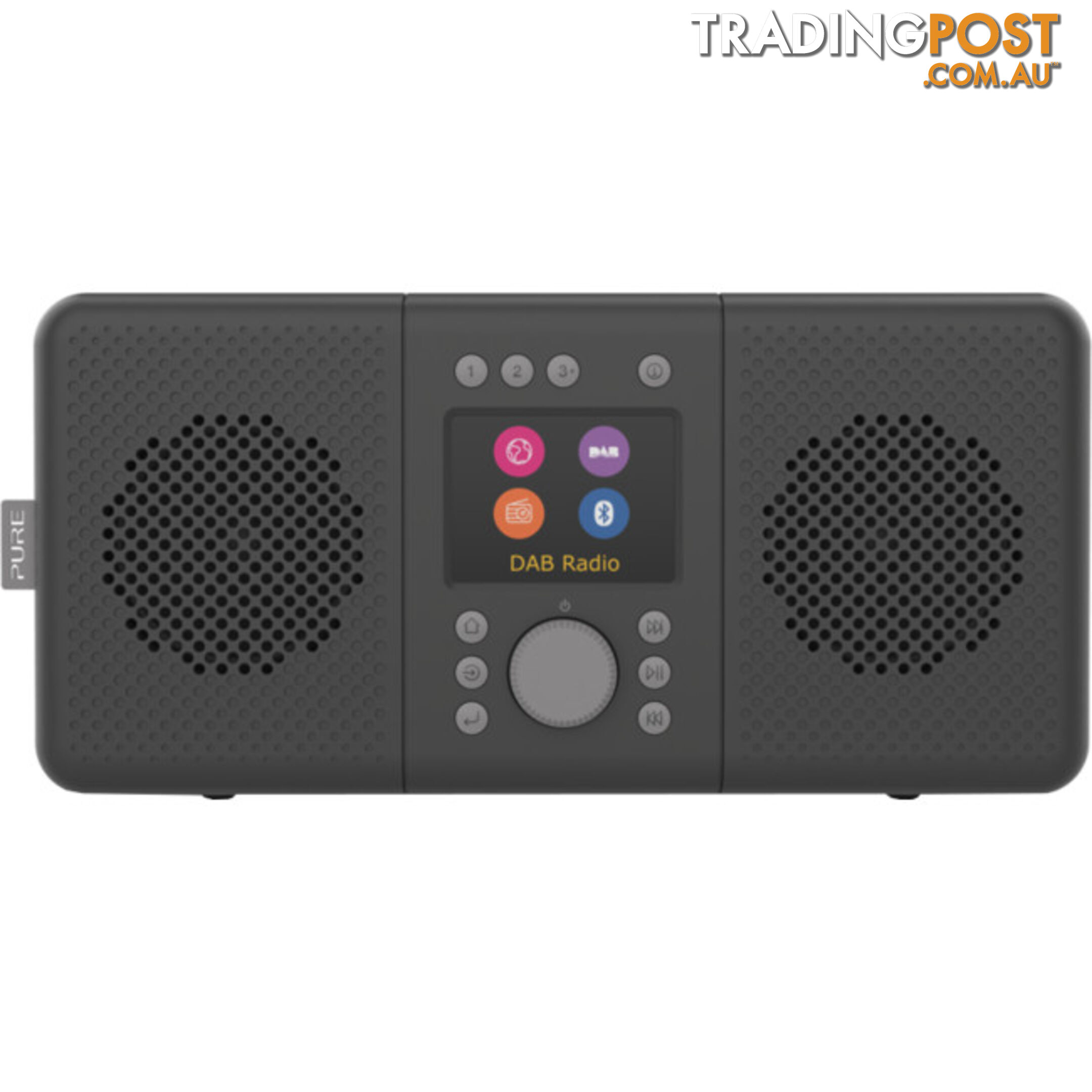 CONNECT+CH STEREO DAB INTERNET RADIO BT ELAN CHARCOAL PORTABLE