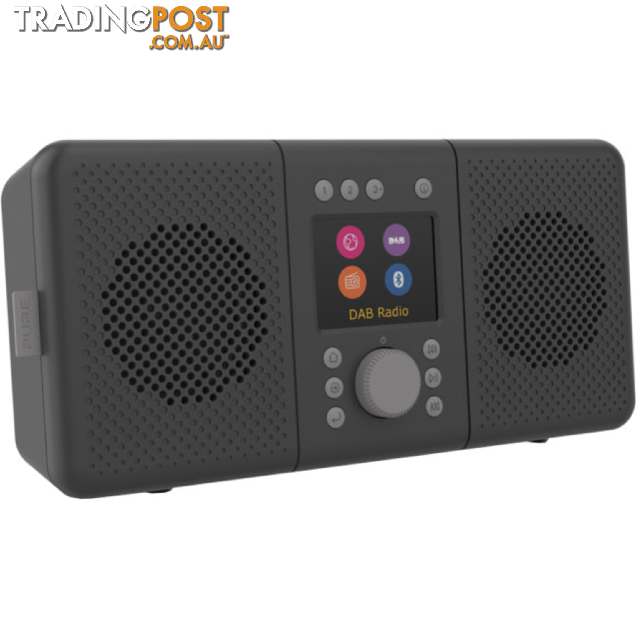 CONNECT+CH STEREO DAB INTERNET RADIO BT ELAN CHARCOAL PORTABLE