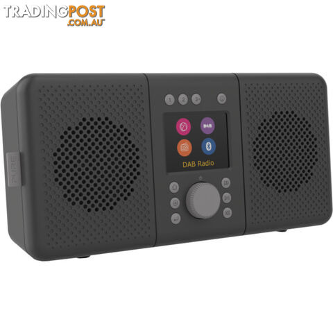 CONNECT+CH STEREO DAB INTERNET RADIO BT ELAN CHARCOAL PORTABLE