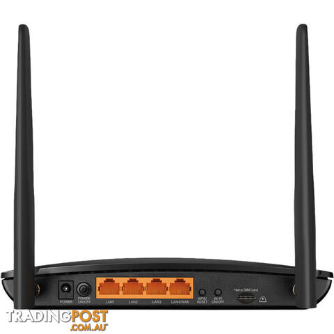 ARCHERMR600 AC1200 DUAL BAND 4G+ ROUTER V2 GIGA SIM DETACHABLE ANT MR600 - photo 2 of 13
