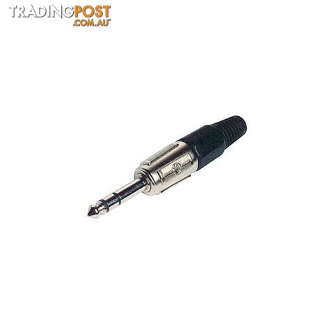 PD1450 6.3MM PRO STEREO PHONO PLUG METAL, CABLE PROTECTION