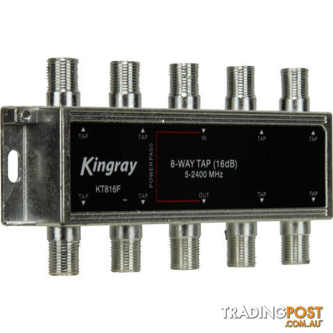 KT816F 8 WAY 16DB TAP 5-2400MHZ POWER PASS FOX APP. F30969 - photo 2 of 5