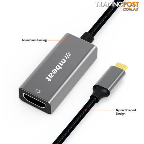LC7974 USB-C TO HDMI ADAPTER 4K TOUGHLINK - photo 4 of 7