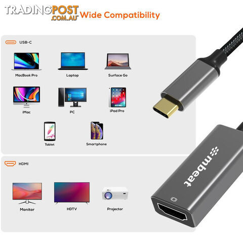 LC7974 USB-C TO HDMI ADAPTER 4K TOUGHLINK - photo 5 of 7