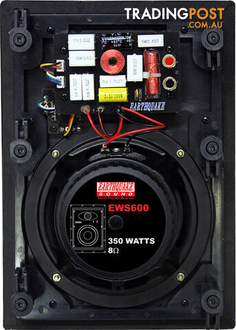 EWS600 6.5" EDGELESS INWALL SPEAKERS PAIR EARTHQUAKE - photo 2 of 2