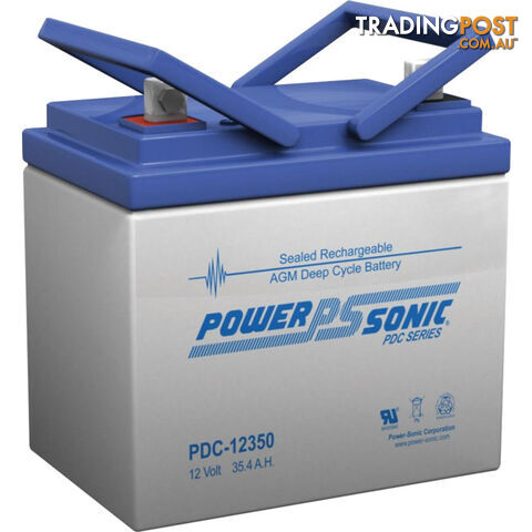 PDC12350 12V 35AMP AGM DEEP CYCLE SLA NB TERMINAL
