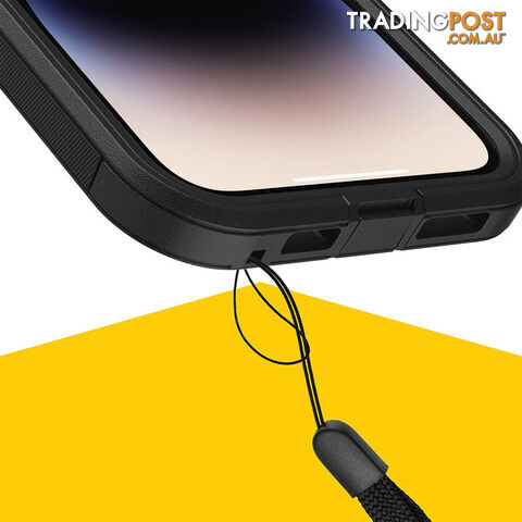 IPH14PRMDMB IPHONE 14 PRO MAX MAGSAFE BLACK CASE DEFENDER SERIES XT - photo 5 of 7