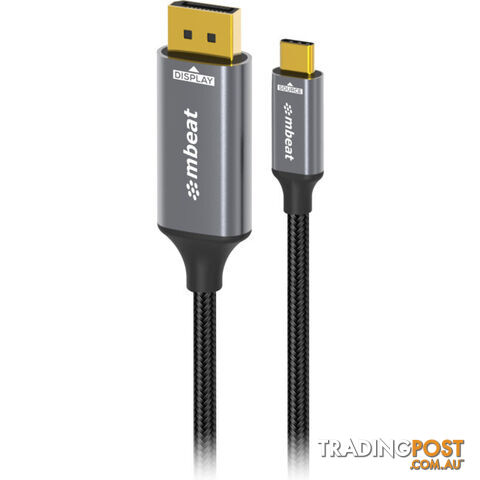 LC8024 1.8M 8K USB-C TO DISPLAYPORT TOUGHLINK
