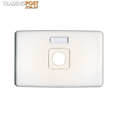 PK4551 1 GANG NAME WALL PLATE ID TAG STANDARD DESIGN