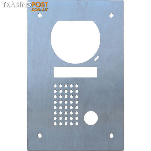 100-978 ALLOY FLUSH PLATE FOR 100-977 FOUR PLUS AND10.2 SERIES
