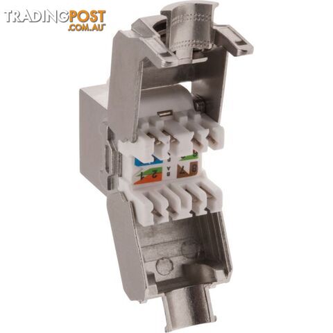 PK4547 SHIELDED CAT6A SOCKET KEYSTONE KEYSTONE MECH RJ45 CAT6 - photo 2 of 5