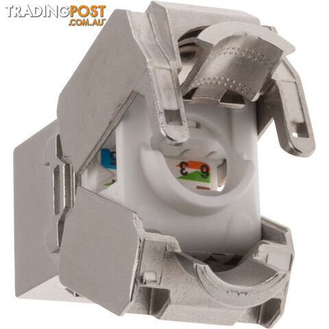 PK4547 SHIELDED CAT6A SOCKET KEYSTONE KEYSTONE MECH RJ45 CAT6 - photo 3 of 5