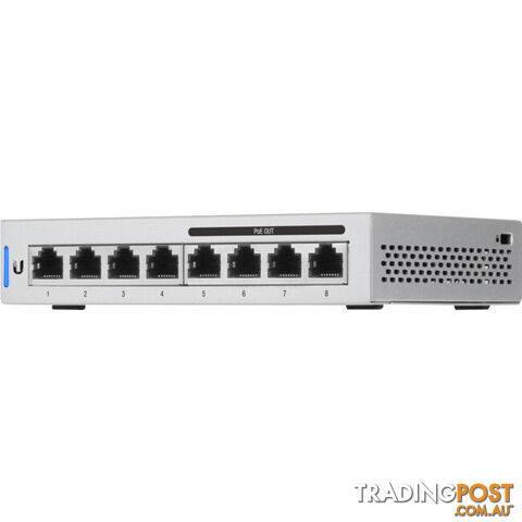 US-8-60W UNIFI 8 PORT 60W POE SWITCH 4 X POE PORTS - photo 1 of 10