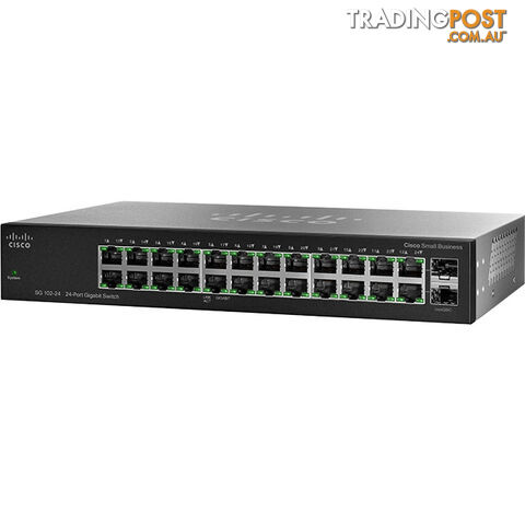 SG11224 24PORT GIGABIT RACK MOUNT DESKTOP SWITCH 10/100/1000