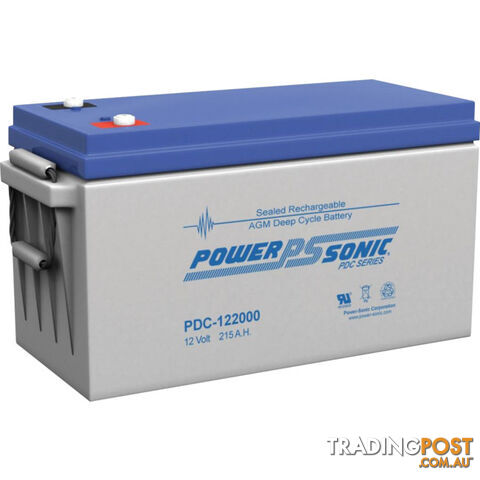 PDC122000 12V 200AMP AGM DEEP CYCLE SLA T11 TERMINAL - photo 1 of 1