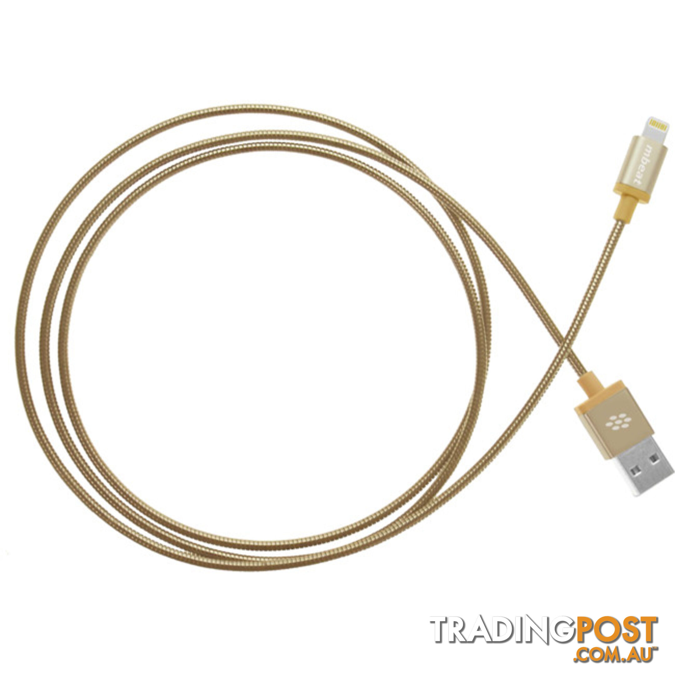 ICA-GLD 1.2M LIGHTNING CABLE GOLD MFI TOUGHLINK