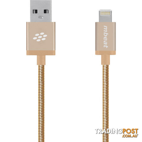 ICA-GLD 1.2M LIGHTNING CABLE GOLD MFI TOUGHLINK