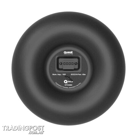 QTC2080I 16 OHM / 100V - METAL BACK CAN CEILING SPEAKER