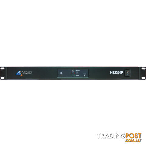 HS2250P 2 X 250W POWER AMP - MINI DSP RS232-USB
