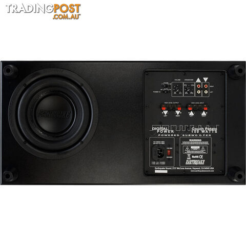 CP-8 150W COUCH POTATO SUBWOOFER SLIM 7 INCH TALL - photo 2 of 3