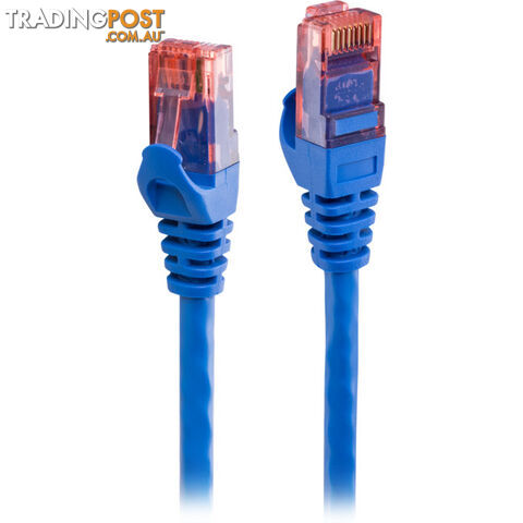 LC6502B 1M BLUE CAT6A PATCH LEAD PRO2