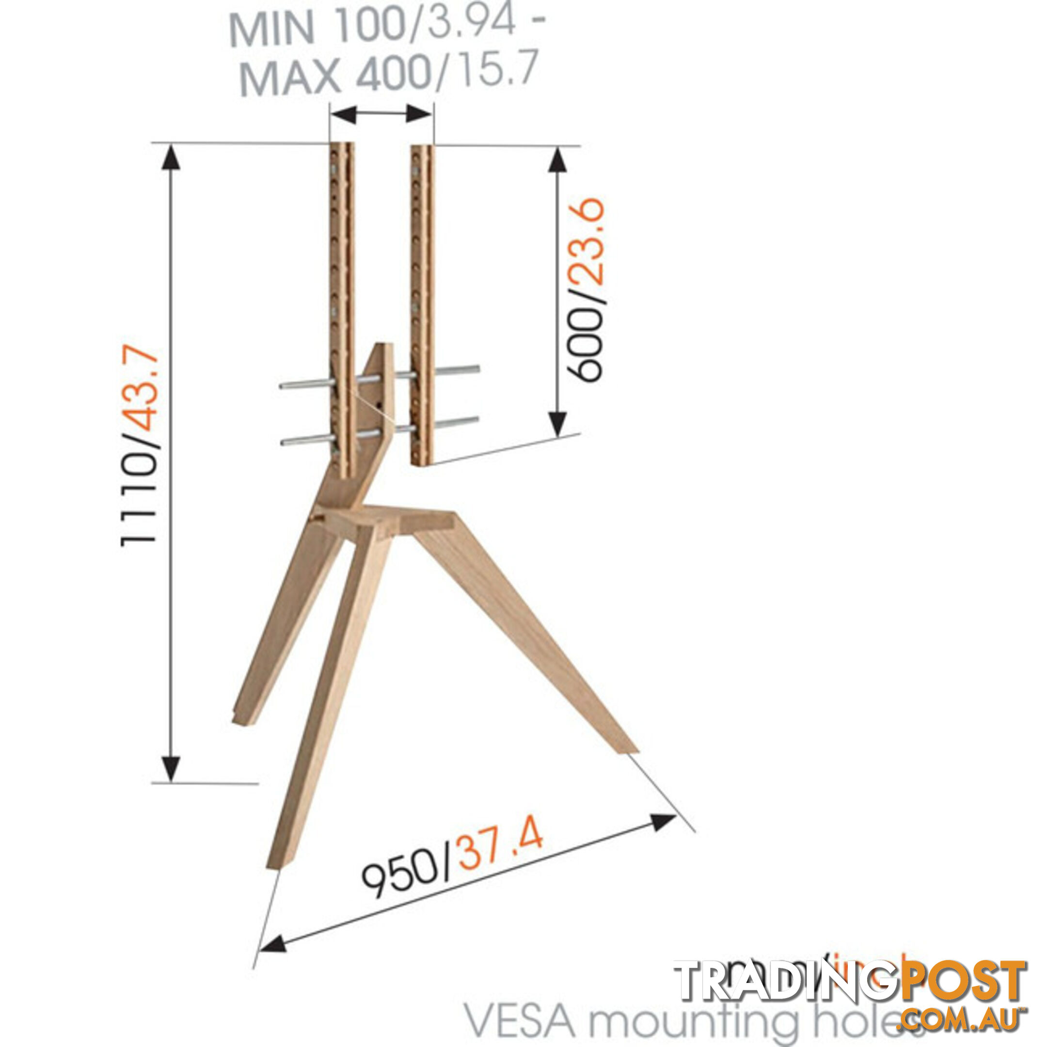 NEXT-OP1 VOGEL'S STYLISH LCD TV STAND SUITS 46" - 70" LCD TV