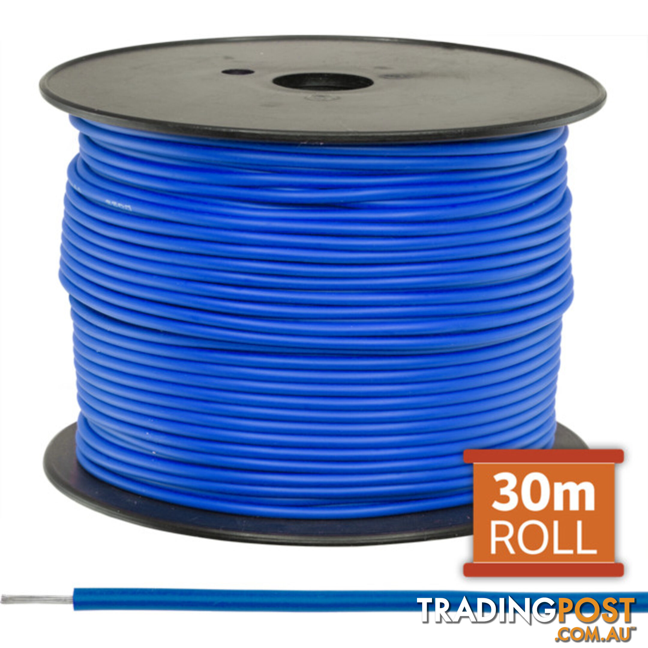16-.2BLU-30M 30M BLUE HOOKUP WIRE/CABLE SOLD AS A REEL 30M