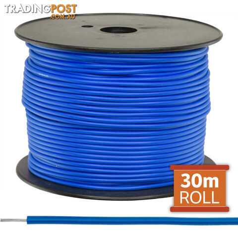 16-.2BLU-30M 30M BLUE HOOKUP WIRE/CABLE SOLD AS A REEL 30M